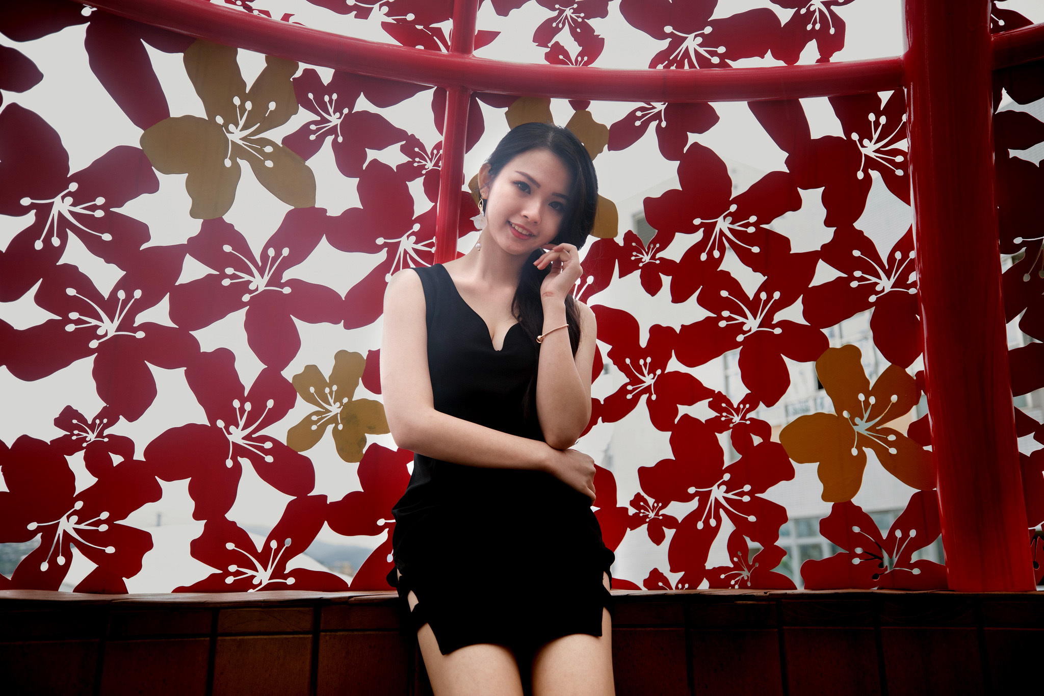 沈秋國作品  邻家女孩杨宓凌